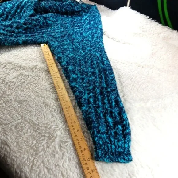 Here's A Hug Button Down V-Neck Cardigan/Sweater Vintage 2 Pockets. Woman Medium - Picture 9 of 10